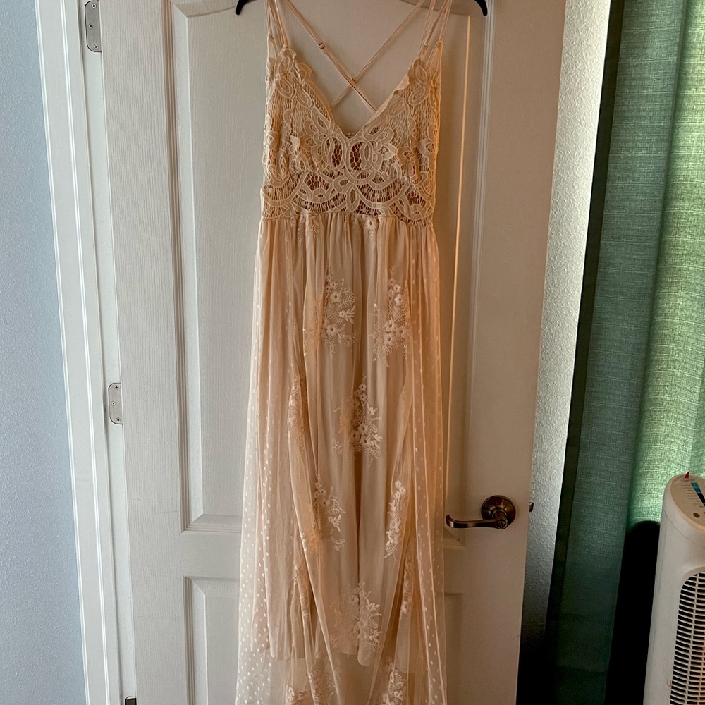 Magnolia Boutique Cream dress
